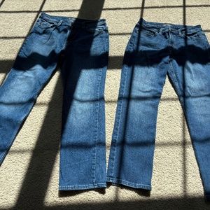 Lee Regular Fit Straight Leg Mid Rise Jeans
